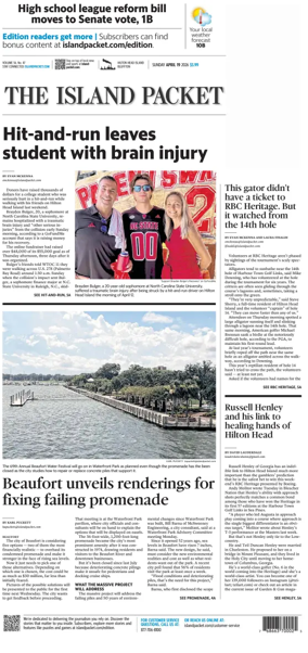 Cover of The Island Packet (Sunday)
