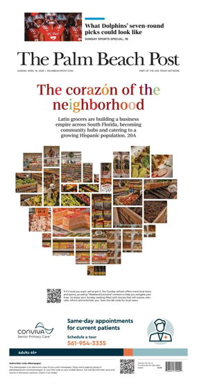 Cover of The Palm Beach Post