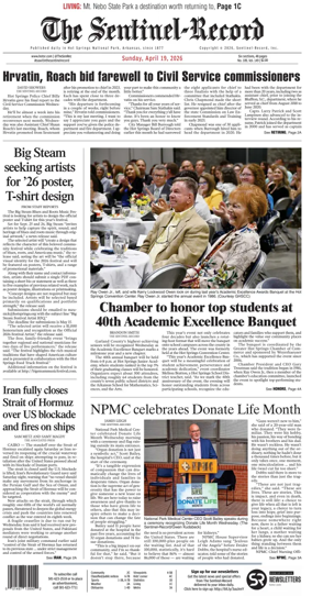 Cover of The Sentinel-Record