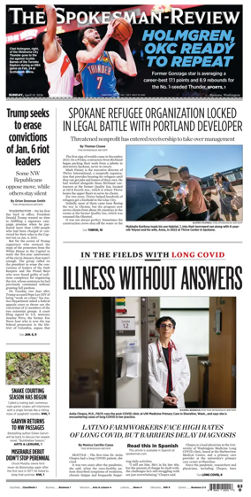 Cover of The Spokesman-Review (Spokane)