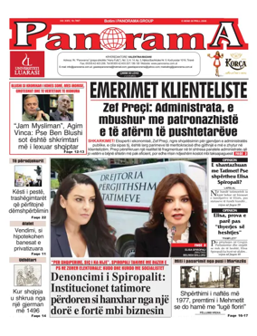 Cover of Panorama (Albania)