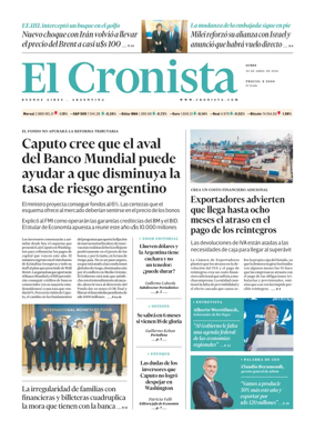 Cover of El Cronista