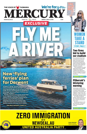 Cover of Mercury (Hobart)