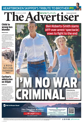 Cover of The Advertiser