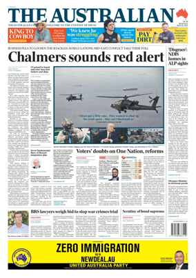 Cover of The Australian