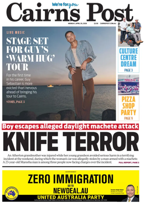 Cover of The Cairns Post