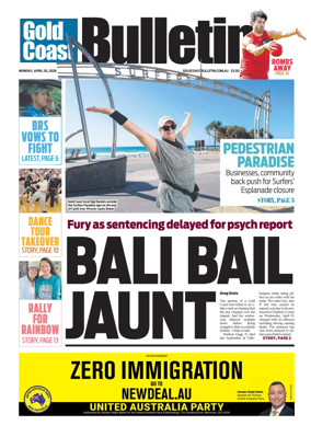 Cover of The Gold Coast Bulletin