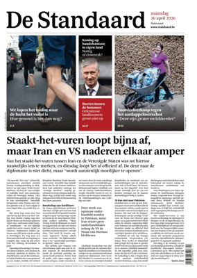 Cover of De Standaard