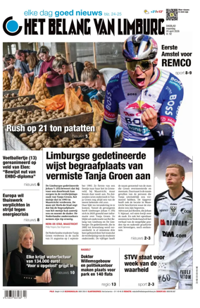 Cover of Het Belang van Limburg