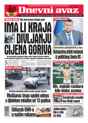 Cover of Dnevni avaz