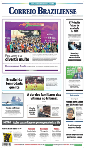 Cover of Correio Braziliense