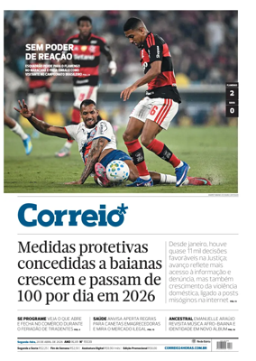 Cover of Correio da Bahia