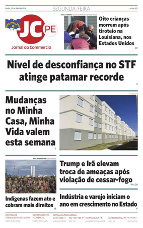 Cover of Jornal do Commercio