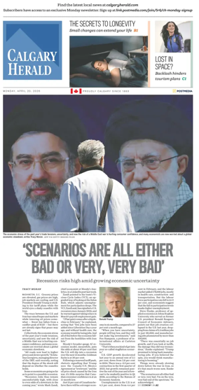 Cover of Calgary Herald