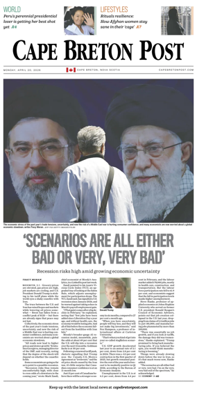 Cover of Cape Breton Post