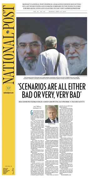 Cover of National Post - (Latest Edition)