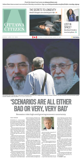 Cover of Ottawa Citizen