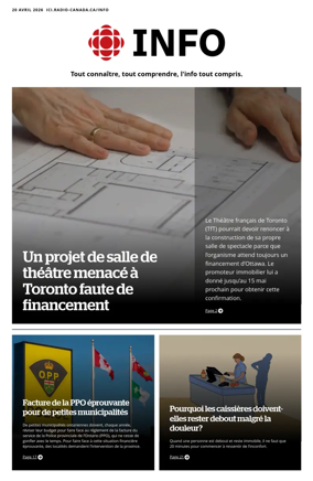 Cover of Radio-Canada Info