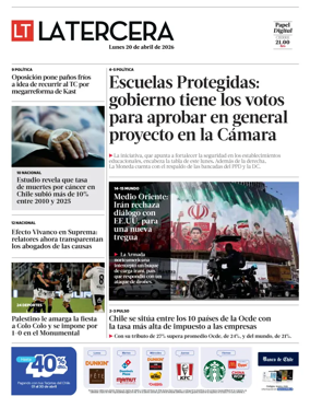 Cover of La Tercera