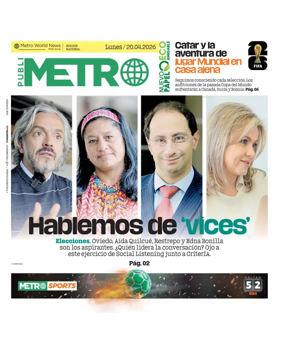 Cover of Publimetro Medellin