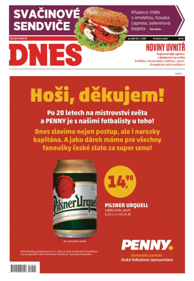 Cover of Dnes Prague Edition