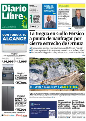 Cover of Diario Libre (Republica Dominicana)