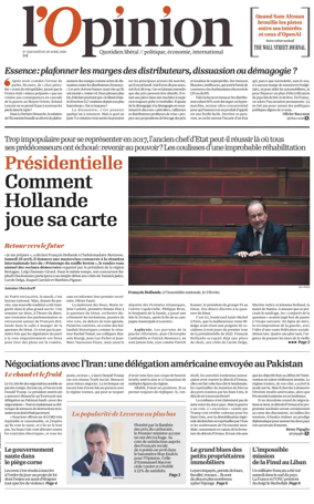 Cover of L'Opinion