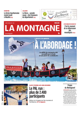 Cover of La Montagne (Moulins)