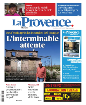 Cover of La Provence Marseille