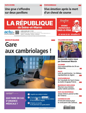 Cover of La Republique de Seine-et-Marne (Edition C)