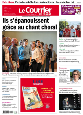 Cover of Le Courrier de l’Ouest (Deux-Sevres)