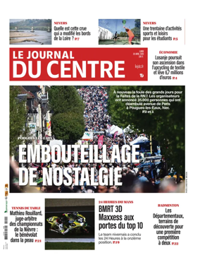 Cover of Le Journal du Centre