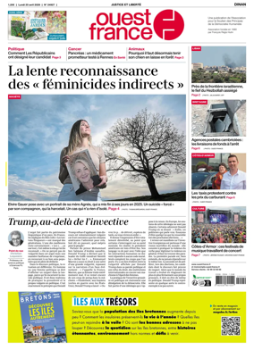Cover of Ouest France (Dinan)