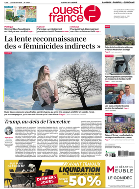 Cover of Ouest-France (Lannion / Paimpol / Guingamp)