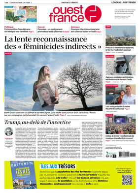 Cover of Ouest France (Loudeac / Rostrenen)