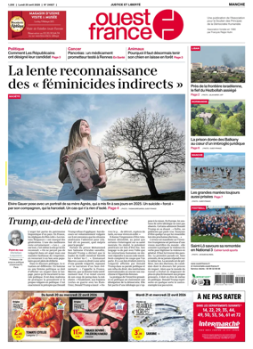 Cover of Ouest France (Manche)