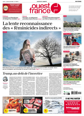 Cover of Ouest France (Mayenne)