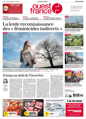 Cover of Ouest France (Pays d'Auge)