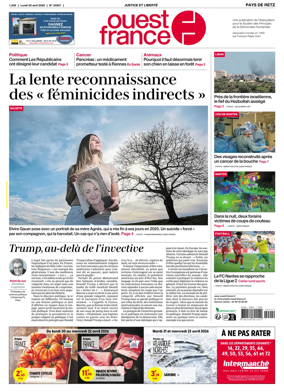 Cover of Ouest France (Pornic / Pays de Retz)