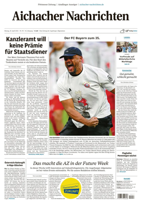 Cover of Aichacher Nachrichten