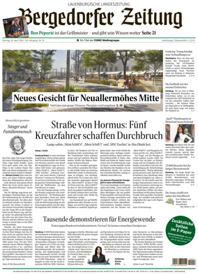 Cover of Bergedorfer Zeitung