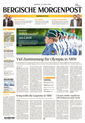 Cover of Bergische Morgenpost Wermelskirchen/Huckeswagen/Radevormwald