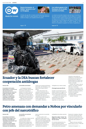 Cover of Deutsche Welle (Spanish edition)