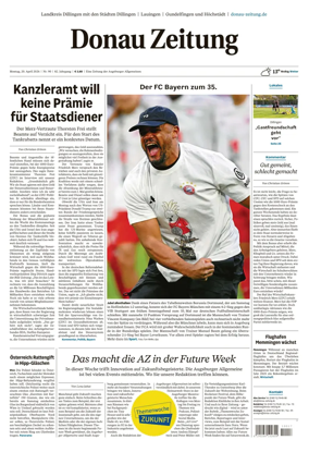 Cover of Donau Zeitung