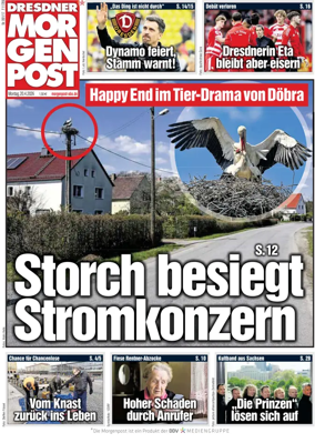 Cover of Dresdner Morgenpost