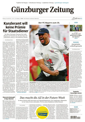 Cover of Guenzburger Zeitung