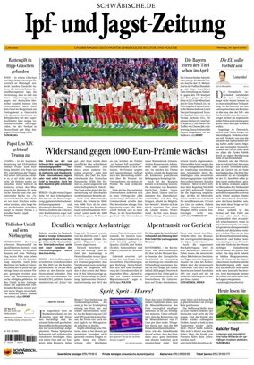 Cover of Ipf- und Jagst-Zeitung