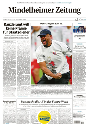 Cover of Mindelheimer Zeitung