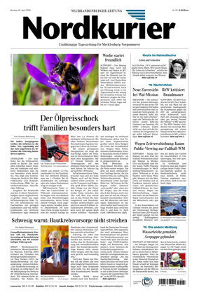 Cover of Neubrandenburger Zeitung