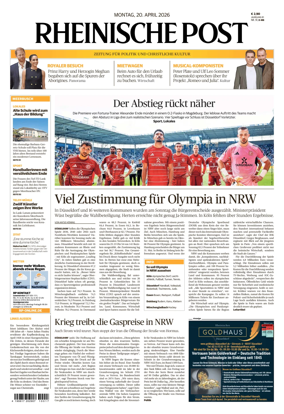 Cover of Rheinische Post Duesseldorf Meerbusch